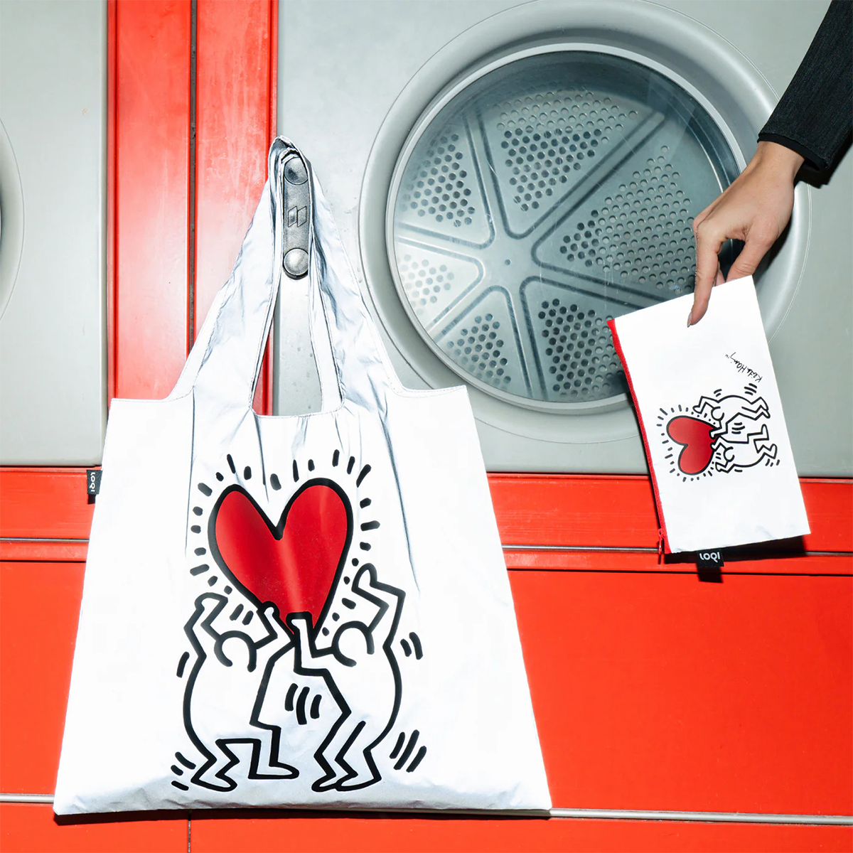 Dancing Heart Reflective Bag