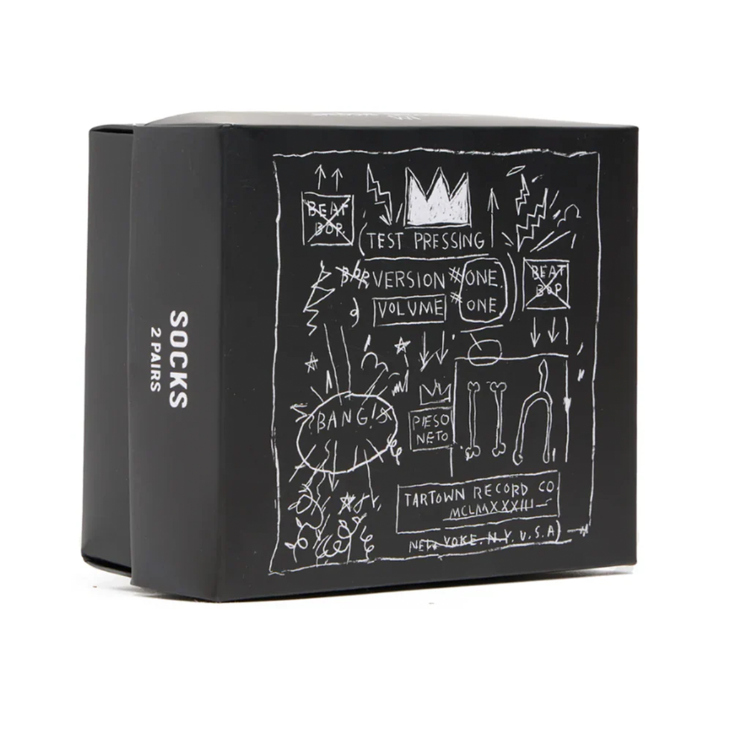 Basquiat "Beat Bop" Knit Socks Box, Set of 2