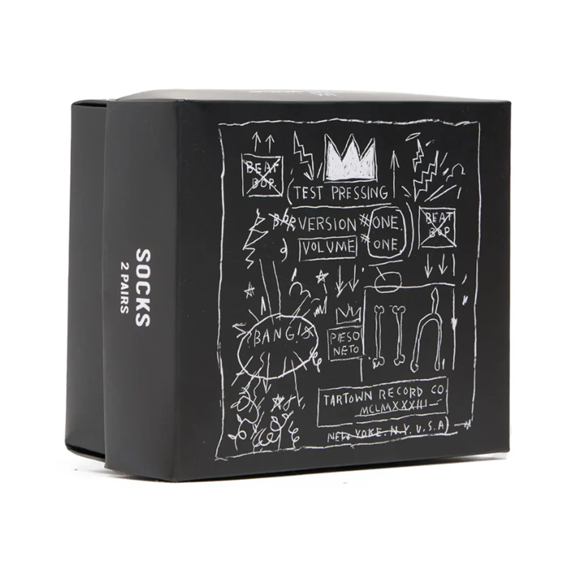 Basquiat "Beat Bop" Knit Socks Box, Set of 2