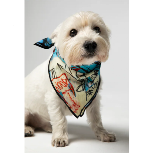 Jean-Michel Basquiat Bird On Money Bandana