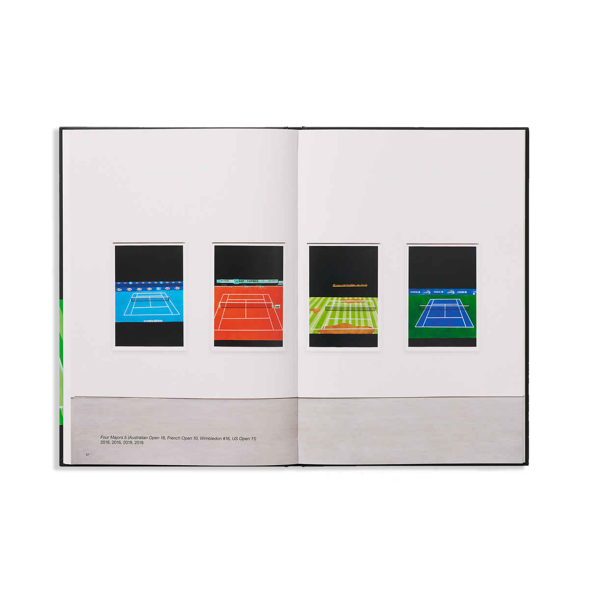 Jonas Wood : 24 Tennis Court Drawings