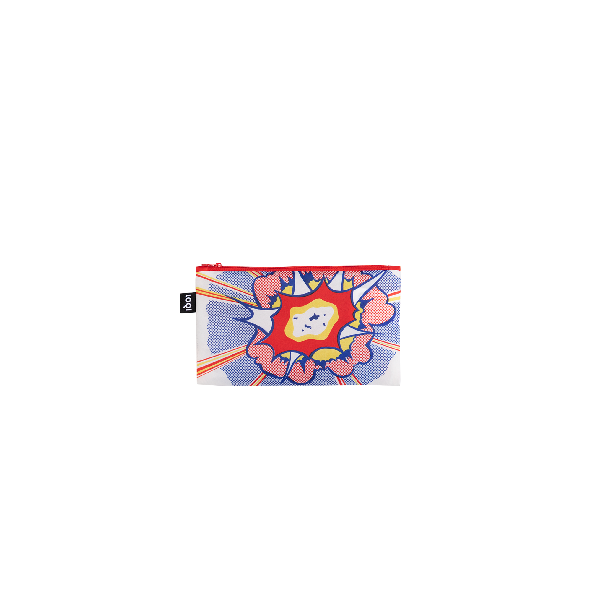 Lily Pond, Reflections on Girl, and Explosion Zip Pockets