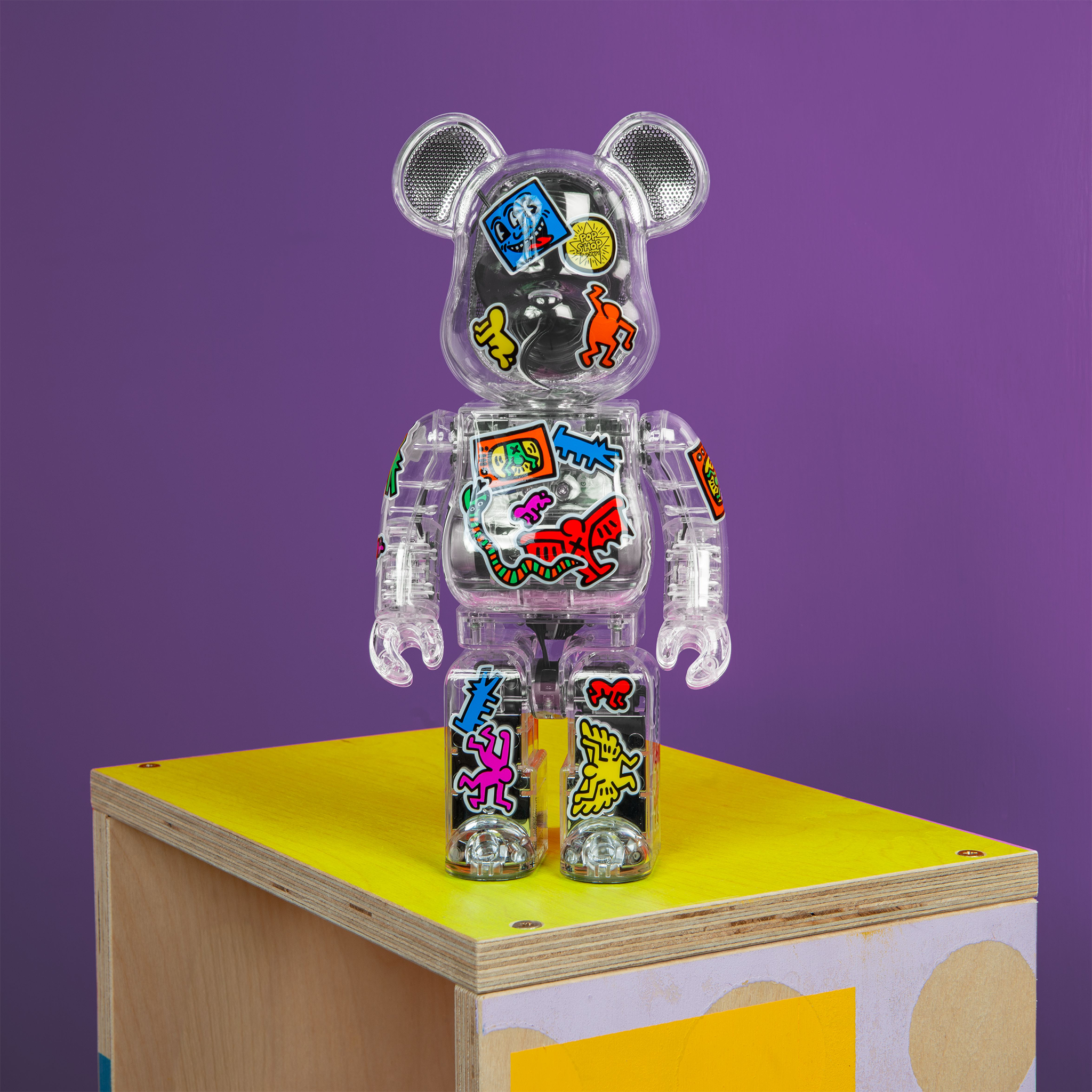 Keith Haring BE@RBRICK AUDIO 400% Portable Speaker