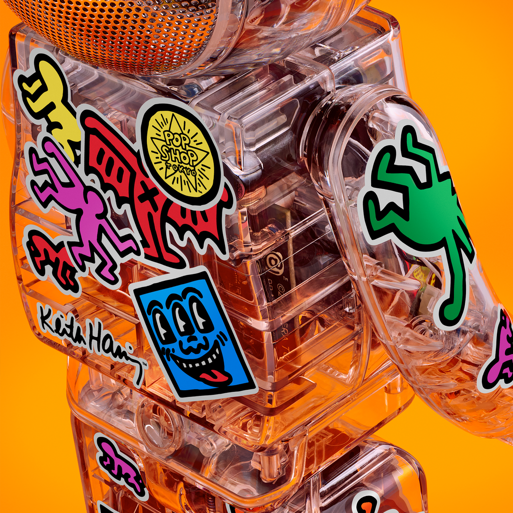 Keith Haring BE@RBRICK AUDIO 400% Portable Speaker