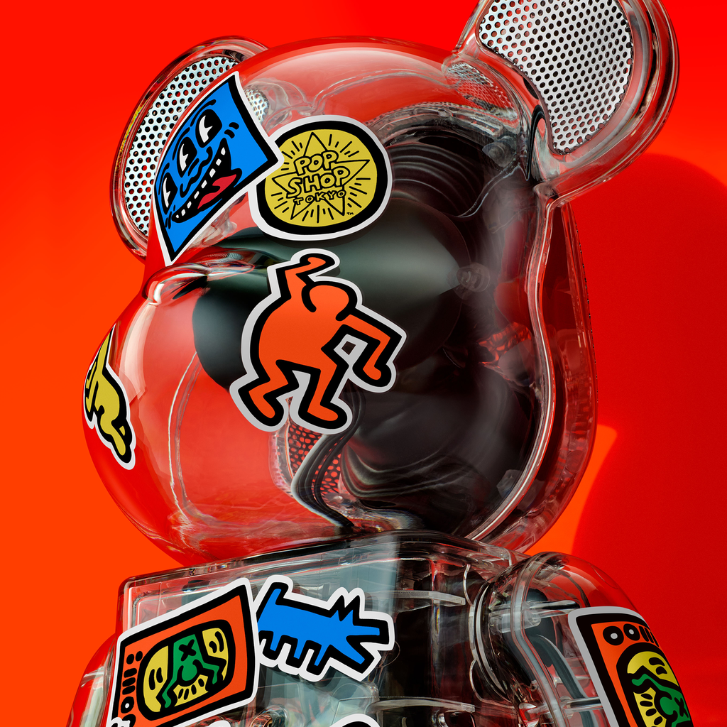 Keith Haring BE@RBRICK AUDIO 400% Portable Speaker