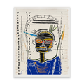 Jean-Michel Basquiat, M (1984/2026) - Unframed