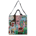 Jean-Michel Basquiat "In Italian" Crossbody Tote Bag