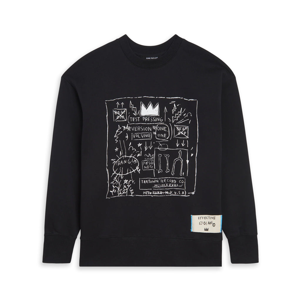 Basquiat Beat Bop Crewneck Sweatshirt