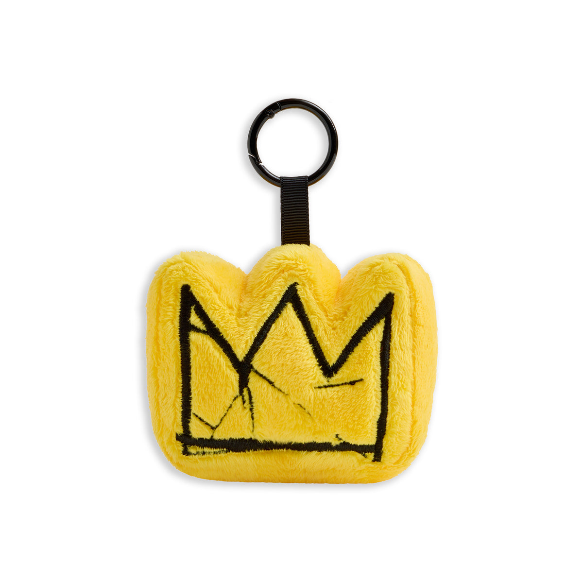 Basquiat Crown Plush Bag Charm