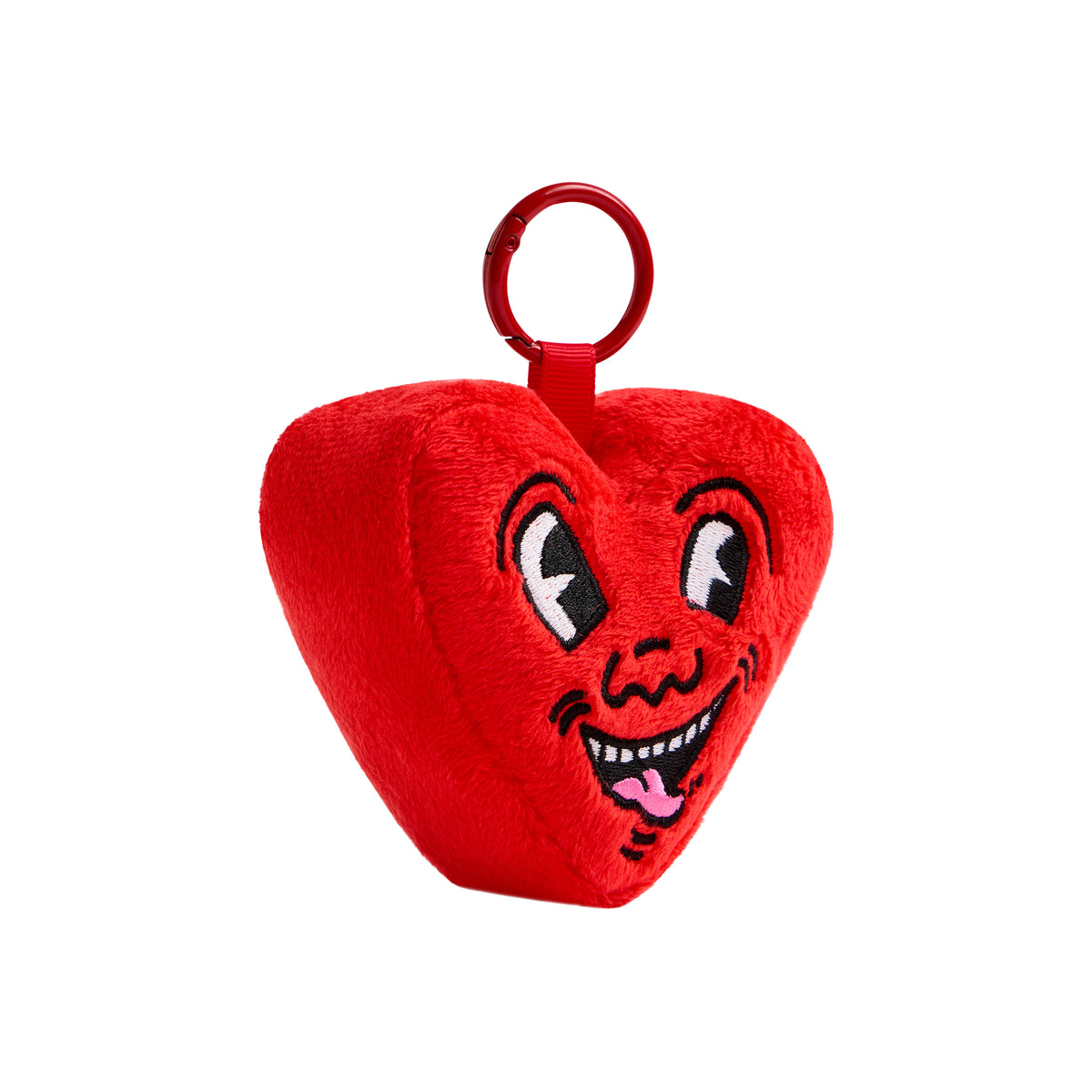 Pop Shop Heart With Face Plush Bag Charm