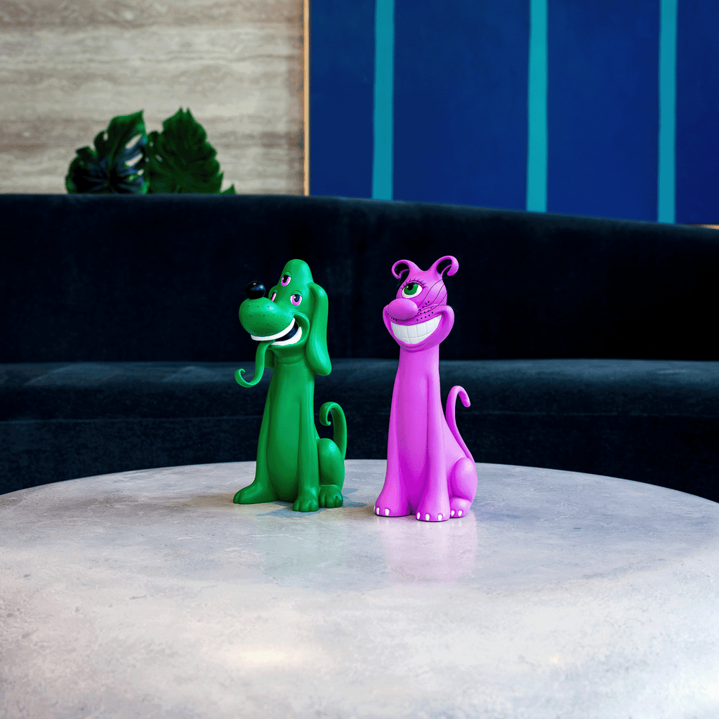 Kenny Scharf, Dogeyeguy Figure