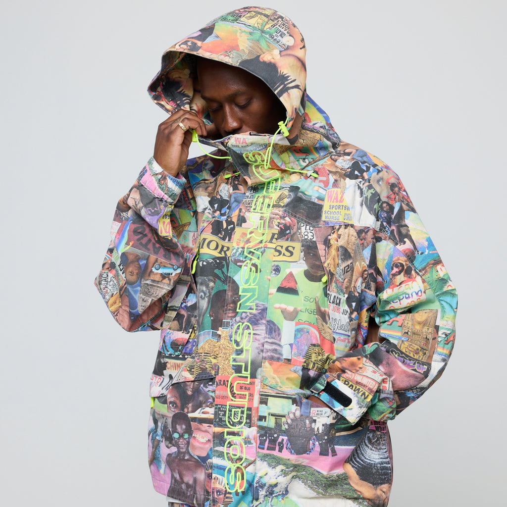 Supervsn x Lauren Halsey Collage Jacket