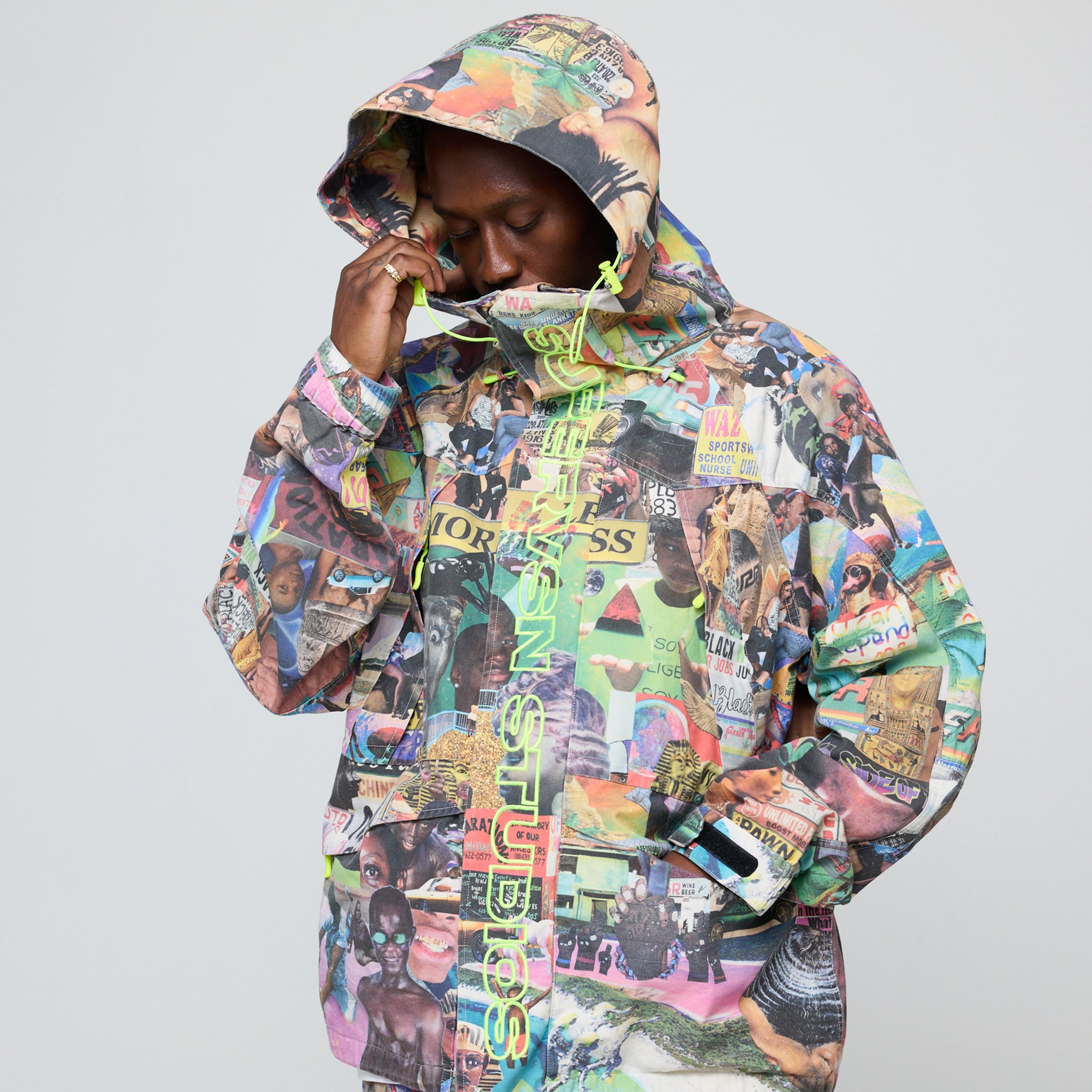 Supervsn x Lauren Halsey Collage Jacket