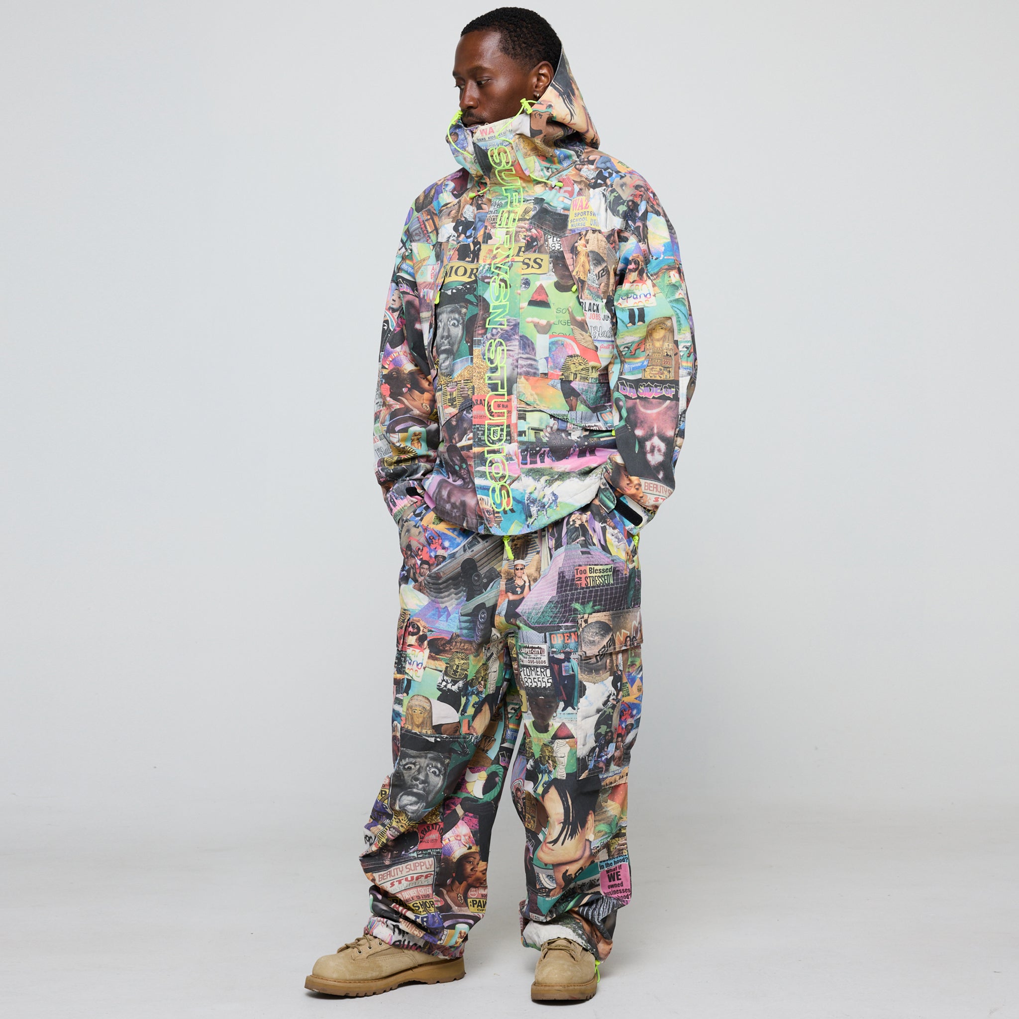 Supervsn x Lauren Halsey Collage Pant